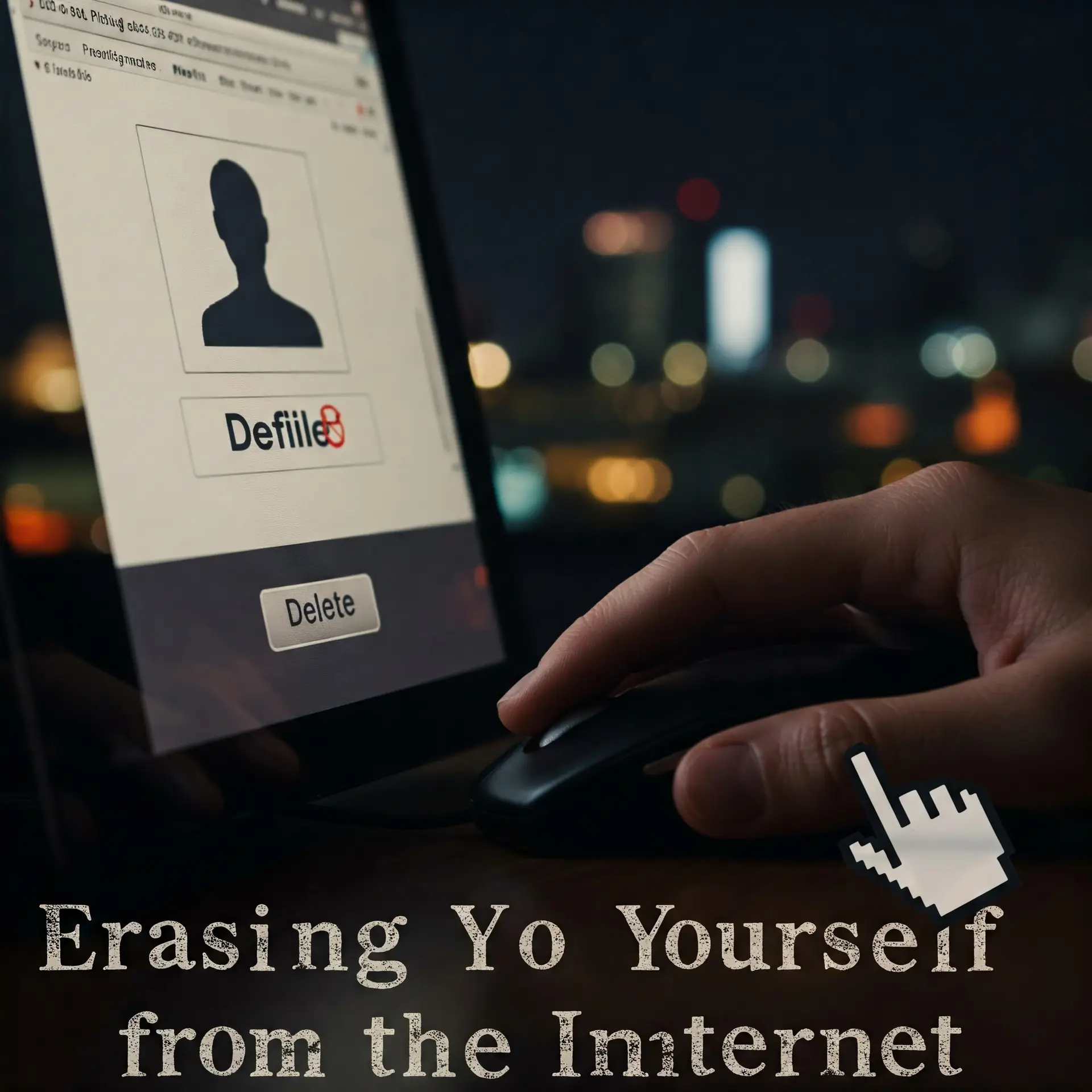 Erasing Yourself from the Internet